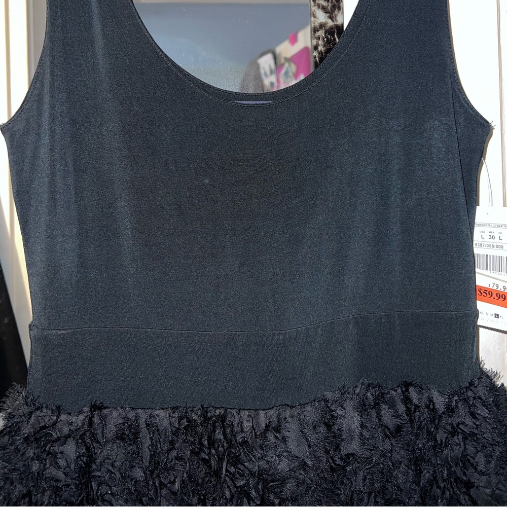 women’s black Zara dress L
